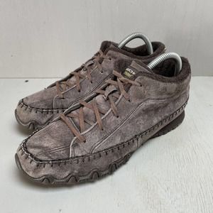 Skechers Bikers Totem Chukka Boots Relaxed Fit Brown Suede 49013 Women Size 9